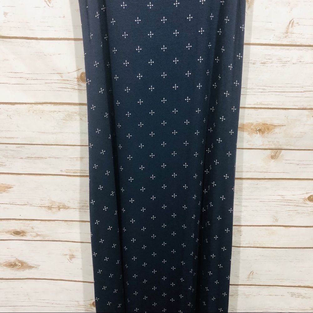Old navy women’s navy blue sleeveless maxi dress size Sp - Picture 3 of 8